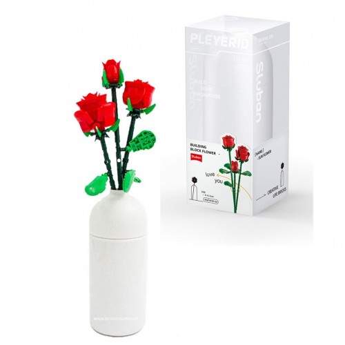 ROSAS VERMELHAS -254 PEÇAS