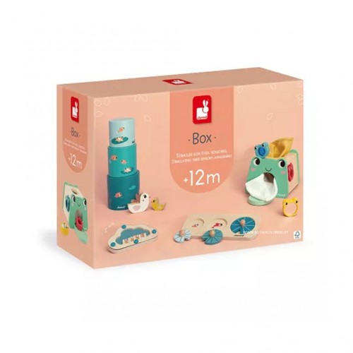 LEARNING BOX 12 MESES+ | CAIXA DE ESTIMULO SENSORIAL