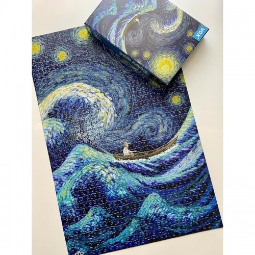 STORMY NIGHT - PUZZLE INSPIRED BY VAN GOHG
