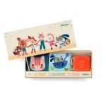 CONJUNTO DE 3 LIVROS SENSORIAIS - JEANNE
