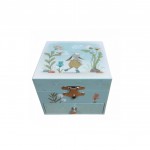 Caixa de música e guarda-jóias - AMIGO COELHINHO