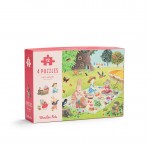 4 ESTAÇÕES - 4 PUZZLES