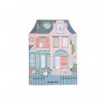 ESCOLA DE DANÇA - CADERNO DE COLORIR COM AUTOCOLANTES