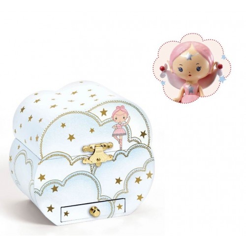 Caixa de música e guarda-jóias Melody d'Elfe