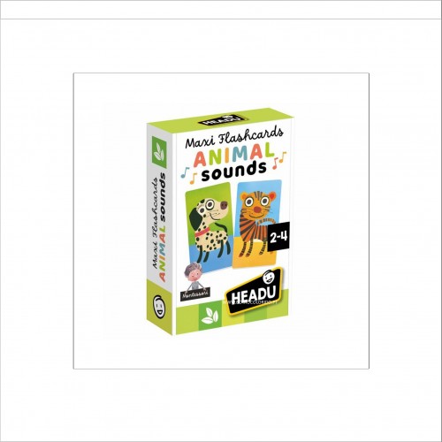 Maxi Flashcards Montessori Animal Sounds