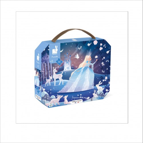 PUZZLE + POSTER - PRINCESA DO GELO