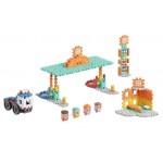MINI WAFFLE CITY - FUEL STATION 148PÇS