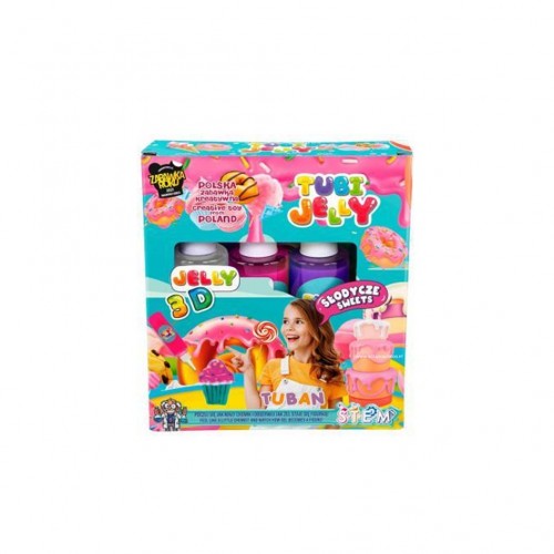CONJUNTO TUBI JELLY 3 CORES - DOCES