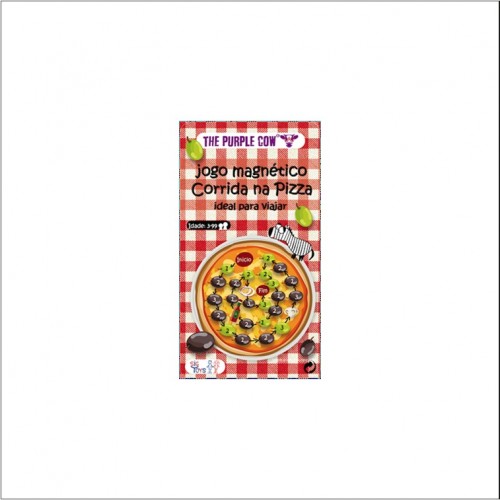Jogo magnético - Corrida na Pizza