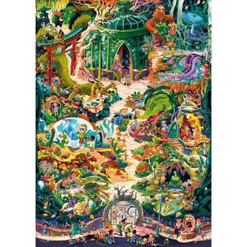 BOTANIC GARDEN- PUZZLE + POSTER