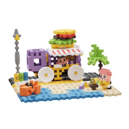 MINI WAFFLE CITY - FOOD TRUCK 148PÇS