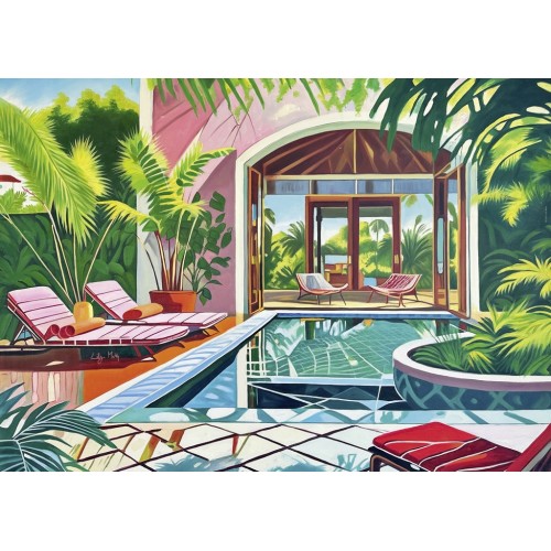 TIME OFF - POOL POSITION - PUZZLE