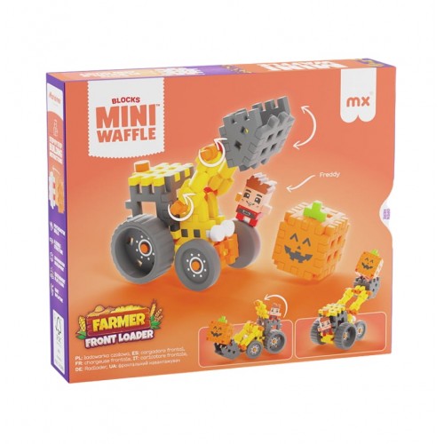 MINI WAFFLE FARMER - FRONT LOADER 50PÇS