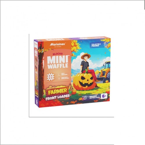 MINI WAFFLE FARMER - FRONT LOADER 50PÇS