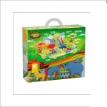 MINI WAFFLE - ANIMALS SAVANNA 100 PÇS