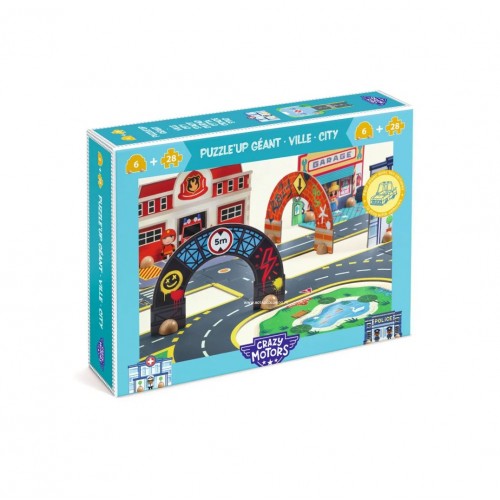PUZZLE'UP CITY - CRAZY MOTORS