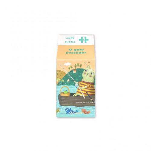 O GATO PESCADOR — LIVRO + PUZZLE (50 PCS)