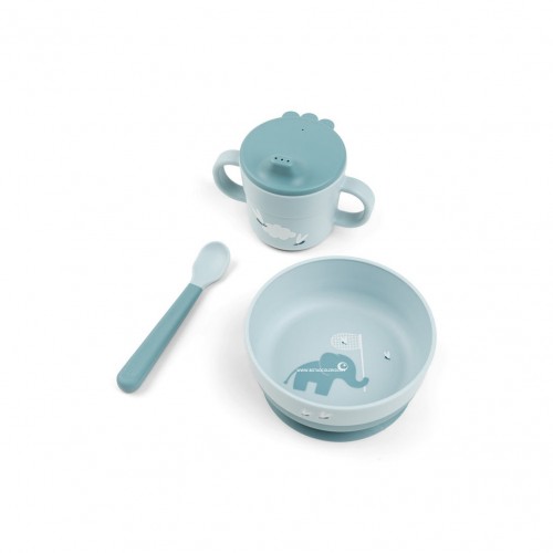 CONJUNTO DE REFEIÇÃO - FOODIE - AZUL