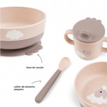CONJUNTO DE REFEIÇÃO - FOODIE - ROSA