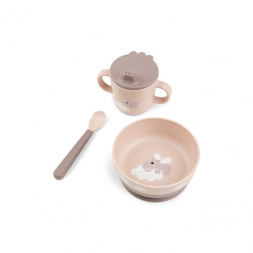 CONJUNTO DE REFEIÇÃO - FOODIE - ROSA