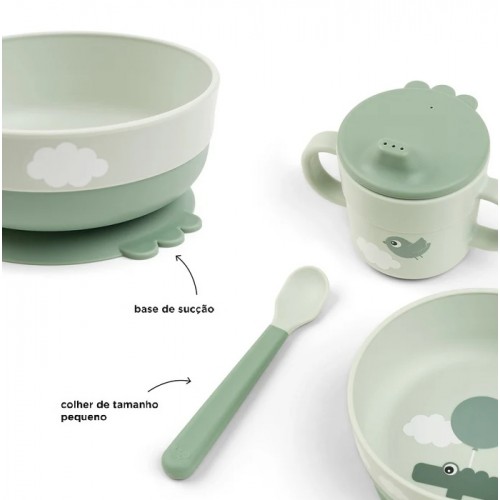 CONJUNTO DE REFEIÇÃO - FOODIE - MENTA
