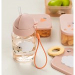 GARRAFA 280ML TINY FARM - ROSA