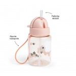 GARRAFA 280ML TINY FARM - ROSA