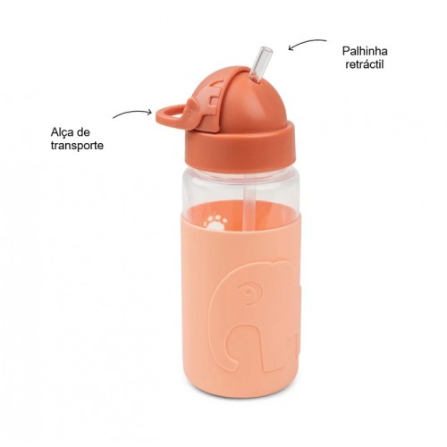 GARRAFA 350ML ELFEE - ROSA