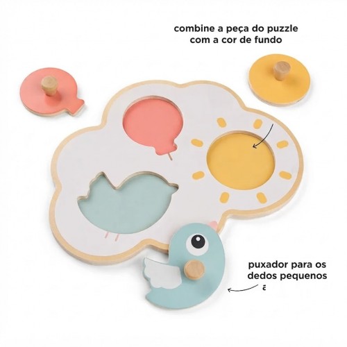 PRIMEIRO ENCAIXE - NUVEM COLORIDA