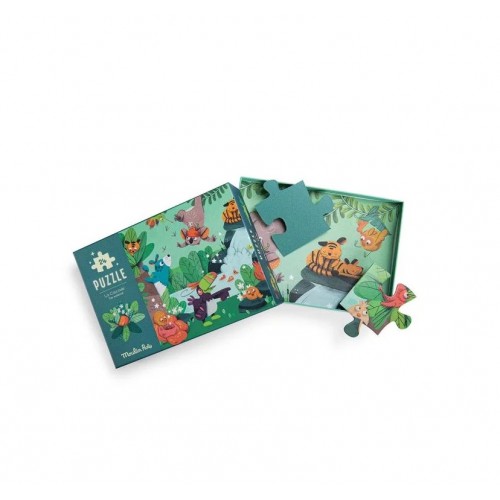 PUZZLE FOSFORESCENTE - NA SELVA