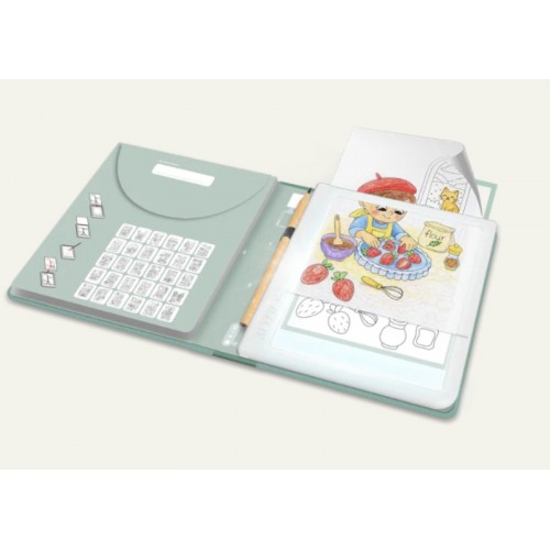 KIDYDRAW PAD FOOD - COM LUZ
