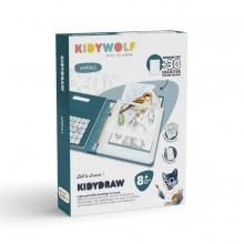 KIDYDRAW PAD ANIMAIS - COM LUZ