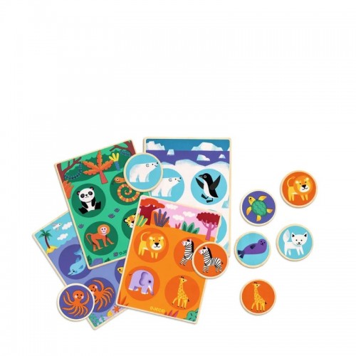 LOTO ANIMAIS - EM MADEIRA