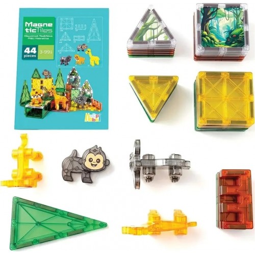 44 PÇS MAGNÉTICAS SAFARI