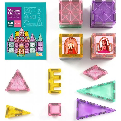 50 PÇS MAGNÉTICAS CASTELO