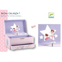 Caixa de música e guarda-jóias Bailarina