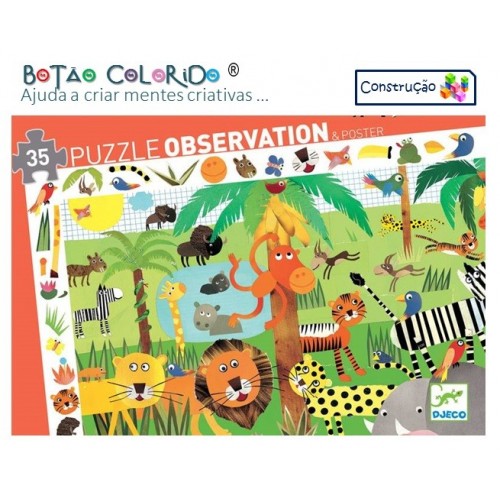 A Selva - puzzle de observação