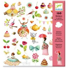 Autocolantes Chá de Princesas