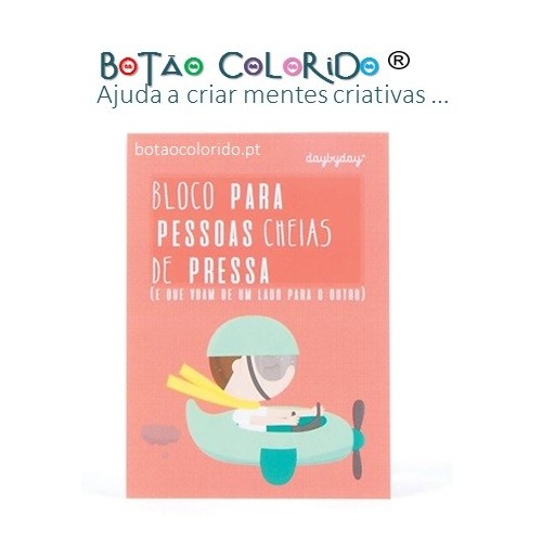 Bloco de Notas - Para pessoas cheias de pressa