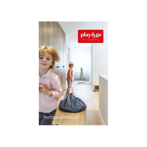 Tapete de brincar e saco de armazenamento - Jeans