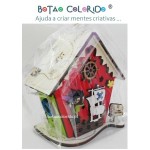 Mealheiro - Pirata vermelho/verde