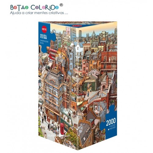 SHERLOCK & CO - PUZZLE + POSTER