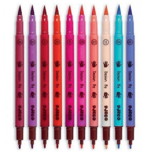 10 Canetas de feltro/pincel | suaves