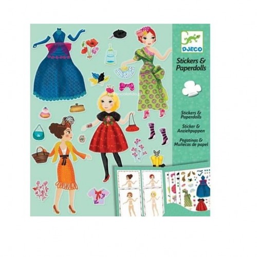 BONECAS DE PAPEL - MAIS MODA